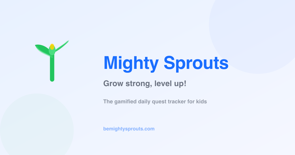 Mighty Sprouts — Grow strong, level up!